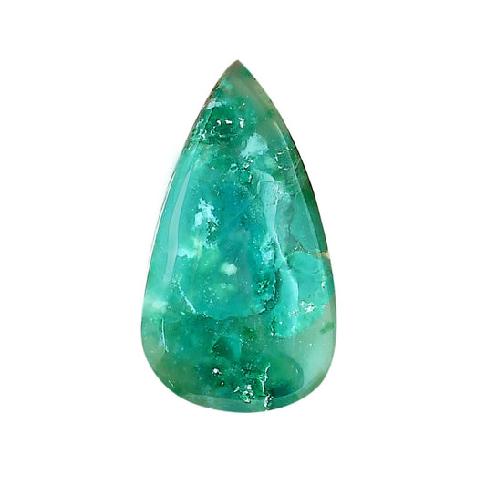 Australian Chrysoprase 19.6x35x5.3 mm Pear Shape Polished Gemstone LS67-06295