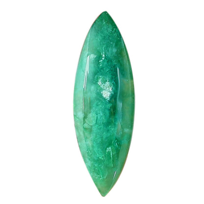 Australian Chrysoprase 16x33.1x5.8 mm Pear Shape Polished Gemstone LS67-06299