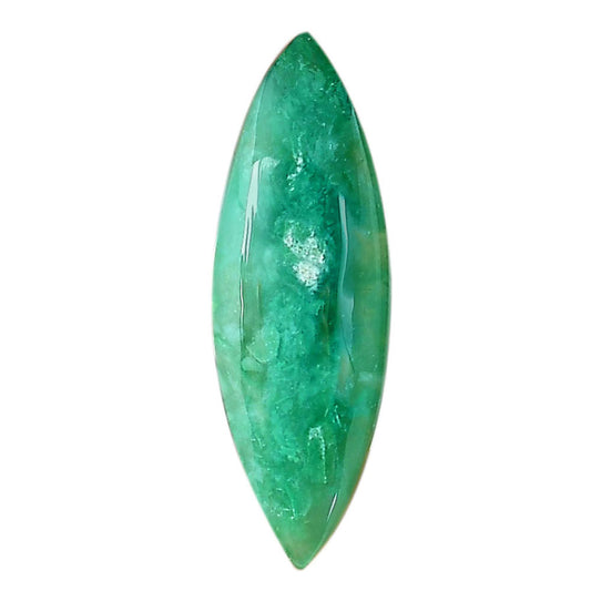 Australian Chrysoprase 16x33.1x5.8 mm Pear Shape Polished Gemstone LS67-06299