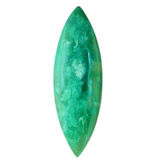 Australian Chrysoprase 14.2x41.7x5.5 mm Marquise Shape Polished Gemstone LS67-06300