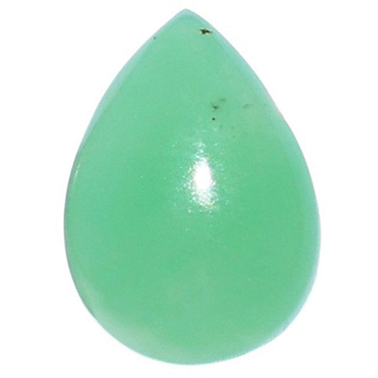 Chrysoprase 10x14x5 mm Pear Shape Polished Gemstone LS67-07301