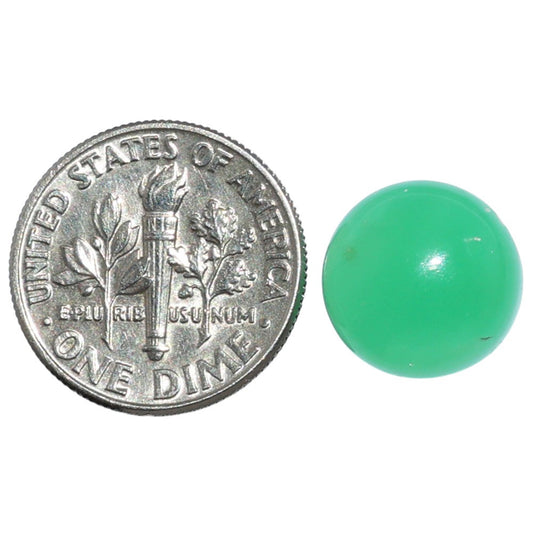 Chrysoprase 12x12x6 mm Round Shape Polished Gemstone LS67-07305