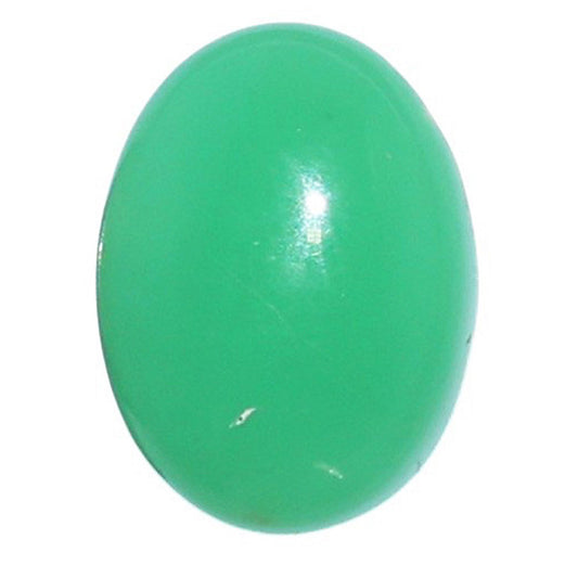 Chrysoprase 10.4x14.2x5 mm Oval Shape Polished Gemstone LS67-07308