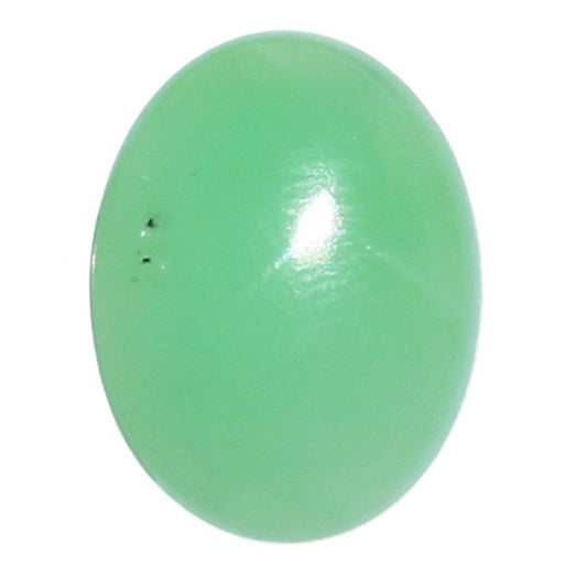 Chrysoprase 12x15.5x4.4 mm Oval Shape Polished Gemstone LS67-07309