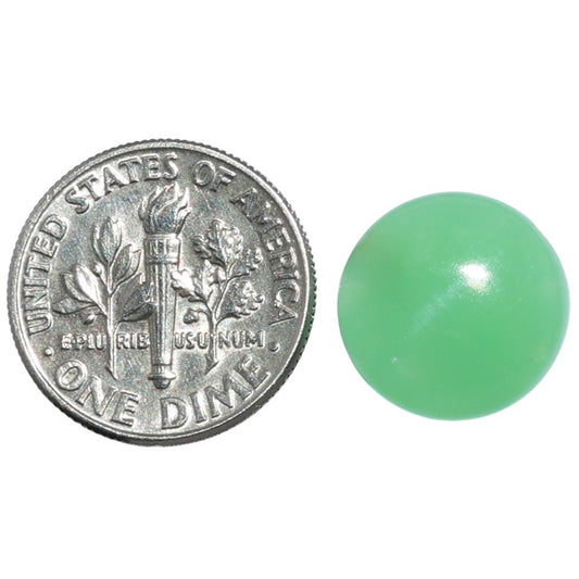 Chrysoprase 13.3x13.3x4.5 mm Round Shape Polished Gemstone LS67-07312
