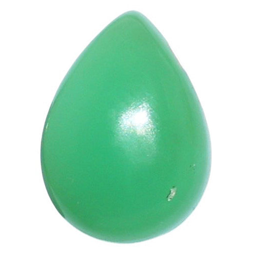 Chrysoprase 10x14x4.5 mm Pear Shape Polished Gemstone LS67-07318