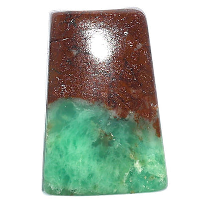 Natural Boulder Chrysoprase 15.6x23.5x7 mm Fancy Shape Polished Gemstone LS67-09227
