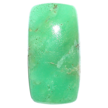 Natural Boulder Chrysoprase 13.3x25.4x6.3 mm Cushion Shape Polished Gemstone LS67-09243