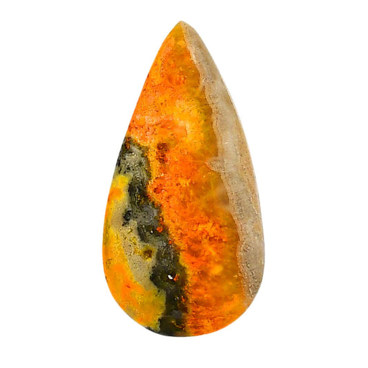 Indonesian Bumble Bee 17.3x33.75x5 mm Pear Shape Polished Gemstone LS69-05881