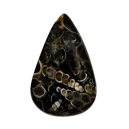 Turtella Jasper 19.6x30.65x5.5 mm Pear Shape Polished Gemstone LS70-05787
