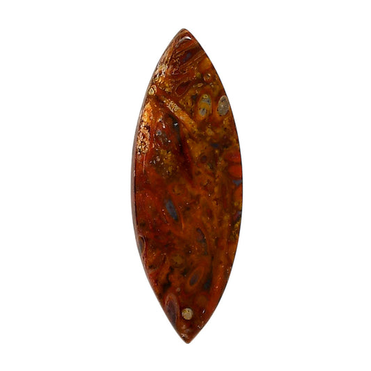 Rare Cady Mountain Agate 14.5x40.7x5.7 mm Marquise Shape Polished Gemstone LS71-05540