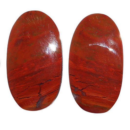 Rare Cady Mountain Agate Pair 14.4x26.3x4.3 mm Oval Shape Polished Gemstone LS71-07251
