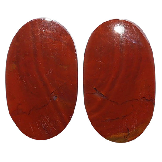 Rare Cady Mountain Agate Pair 13.5x22.9x4 mm Oval Shape Polished Gemstone LS71-07607