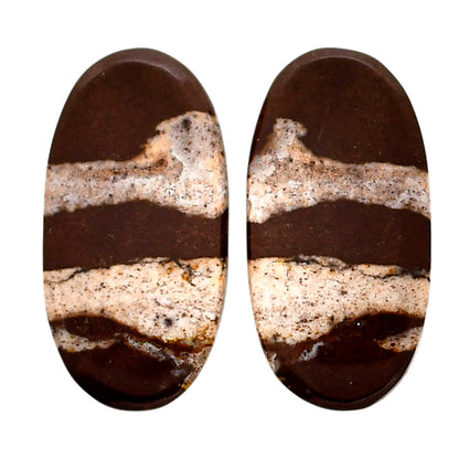 Outback Jasper Pair 12.6x24.8x4 mm Oval Shape Polished Gemstone LS72-04441