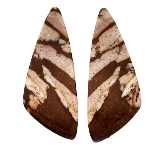 Outback Jasper Pair 12.8x31.8x4 mm Fancy Shape Polished Gemstone LS72-04457