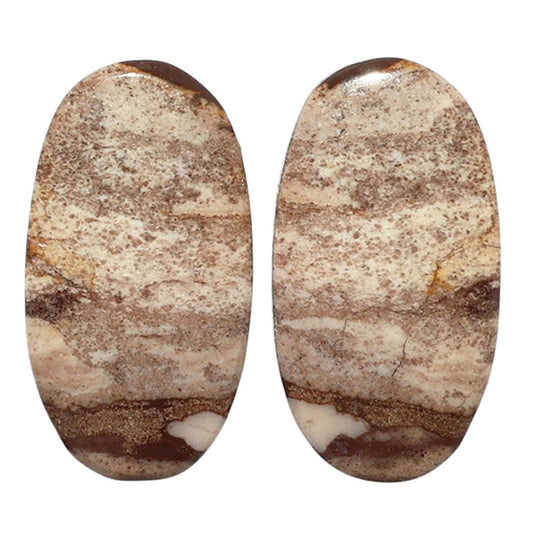 Outback Jasper Pair 13x24x4 mm Oval Shape Polished Gemstone LS72-07451