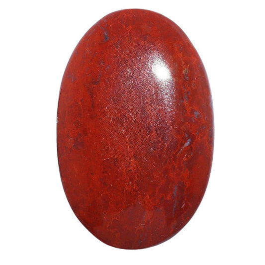 Red Moss Agate 22.55x34.4x5 mm Oval Shape Polished Gemstone LS73-07205