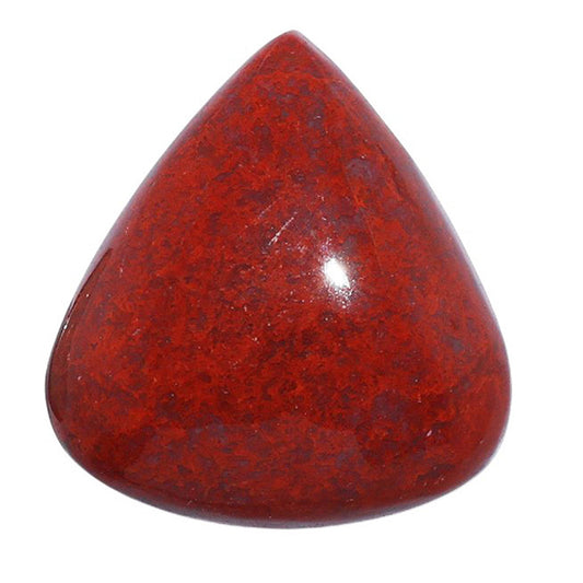 Red Moss Agate 22.9x24.6x6.7 mm Heart Shape Polished Gemstone LS73-07212