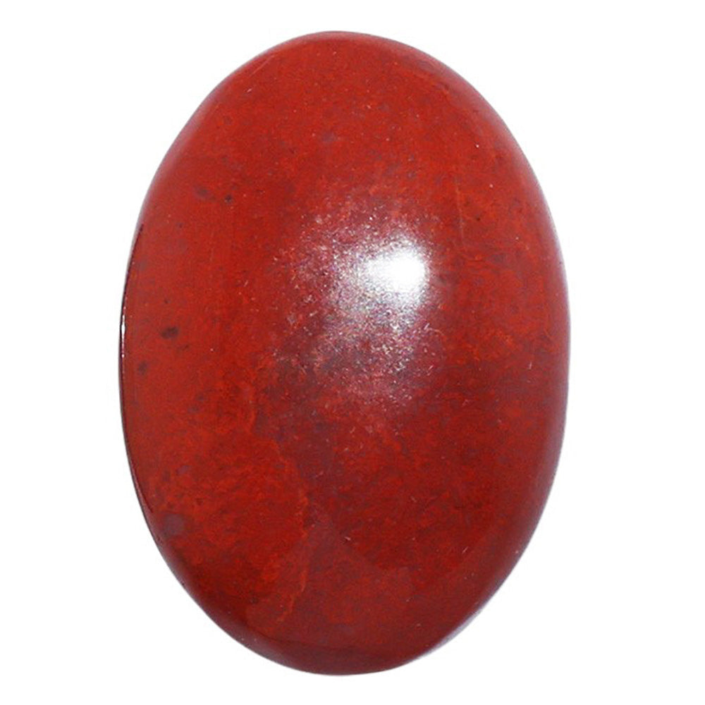 Red Moss Agate 17.5x25.1x5.5 mm Oval Shape Polished Gemstone LS73-07227