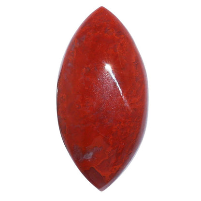 Red Moss Agate 14.9x29.85x6.5 mm Marquise Shape Polished Gemstone LS73-07239