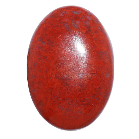 Red Moss Agate 22.2x32x6.5 mm Oval Shape Polished Gemstone LS73-07240