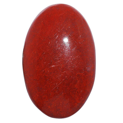 Red Moss Agate 22x34.45x6 mm Oval Shape Polished Gemstone LS73-07244