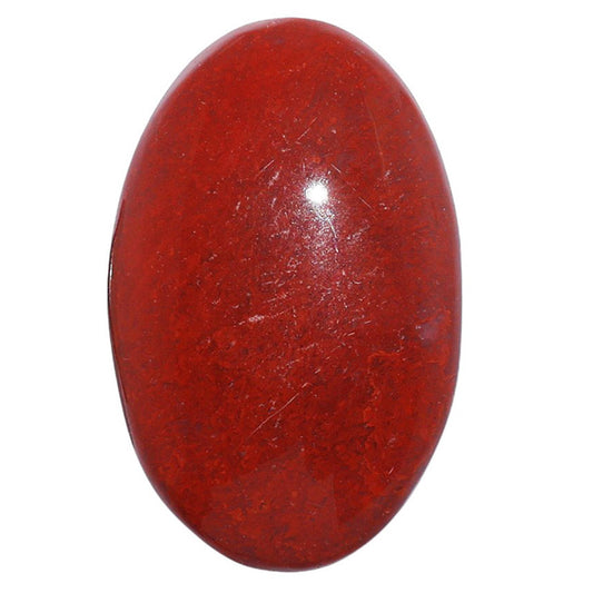Red Moss Agate 22x34.45x6 mm Oval Shape Polished Gemstone LS73-07244