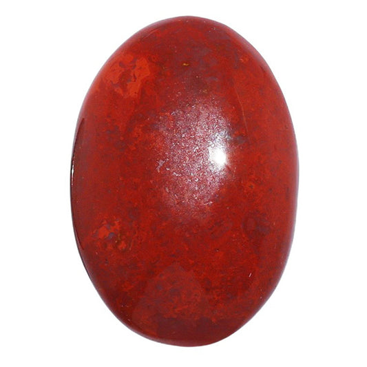 Red Moss Agate 19.1x28x6 mm Oval Shape Polished Gemstone LS73-07249