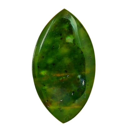 Nephrite Jade 16.7x30x5 mm Marquise Shape Polished Gemstone LS76-05933