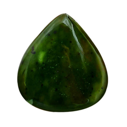 Nephrite Jade 24.5x27x5.7 mm Heart Shape Polished Gemstone LS76-05936
