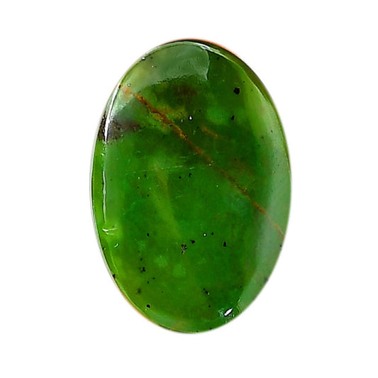 Nephrite Jade 18.3x26.3x4 mm Oval Shape Polished Gemstone LS76-05941