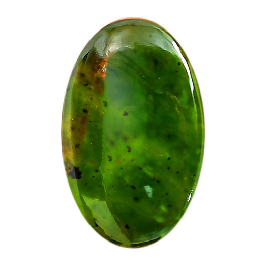 Nephrite Jade 20x31.35x5 mm Oval Shape Polished Gemstone LS76-05947