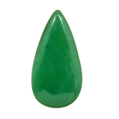 Green Aventurine 17.5x34.2x6 mm Pear Shape Polished Gemstone LS76-06220