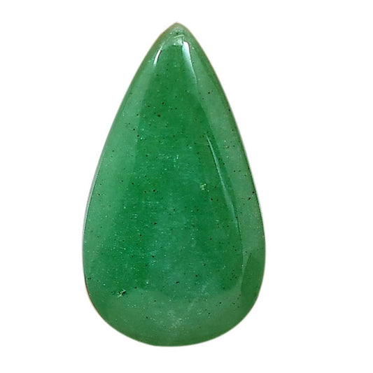 Green Aventurine 18.5x33.3x5.5 mm Pear Shape Polished Gemstone LS76-06221
