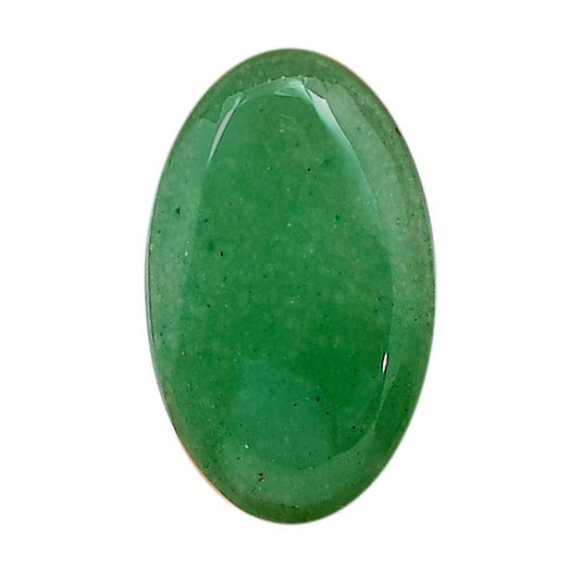 Green Aventurine 17.5x29.25x5.5 mm Oval Shape Polished Gemstone LS76-06223