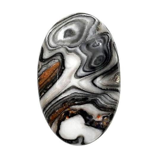 Prairie Agate 18.5x29.8x5 mm Oval Shape Polished Gemstone LS83-05058
