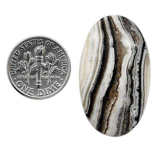 Prairie Agate 20x33.9x5.5 mm Oval Shape Polished Gemstone LS83-05059