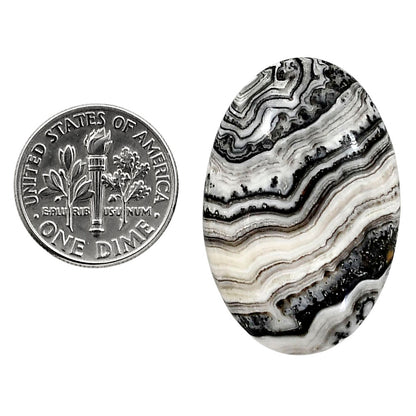 Prairie Agate 21.5x32.3x5.5 mm Oval Shape Polished Gemstone LS83-05060