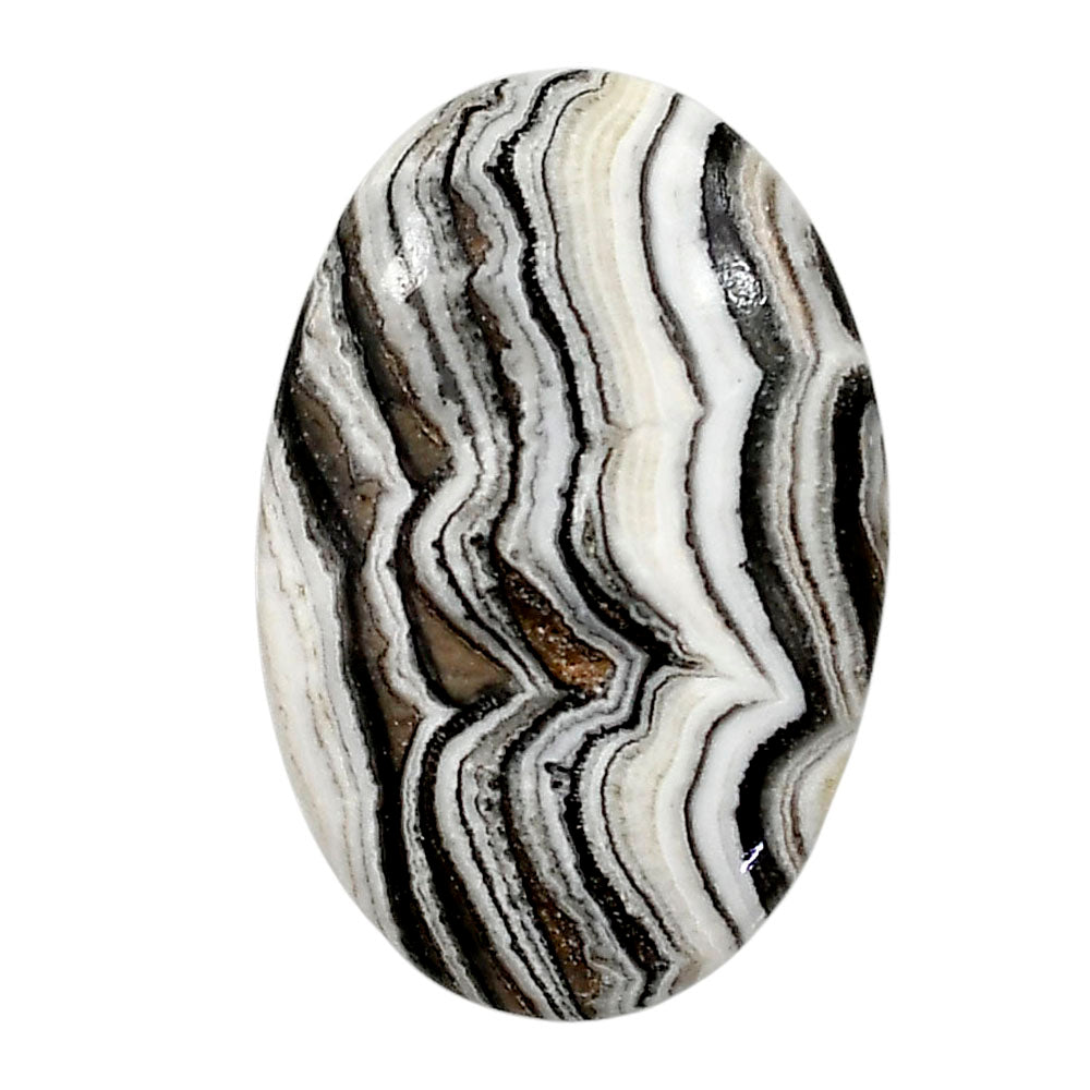 Prairie Agate 24.2x36.4x6 mm Oval Shape Polished Gemstone LS83-05061