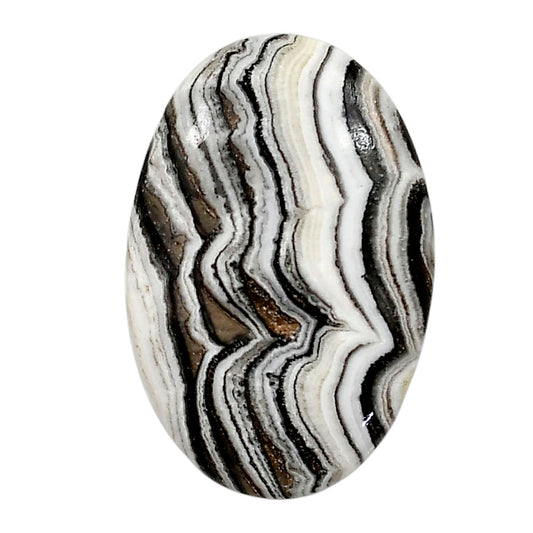 Prairie Agate 24.2x36.4x6 mm Oval Shape Polished Gemstone LS83-05061