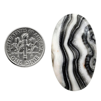 Prairie Agate 20x34x5 mm Oval Shape Polished Gemstone LS83-05068
