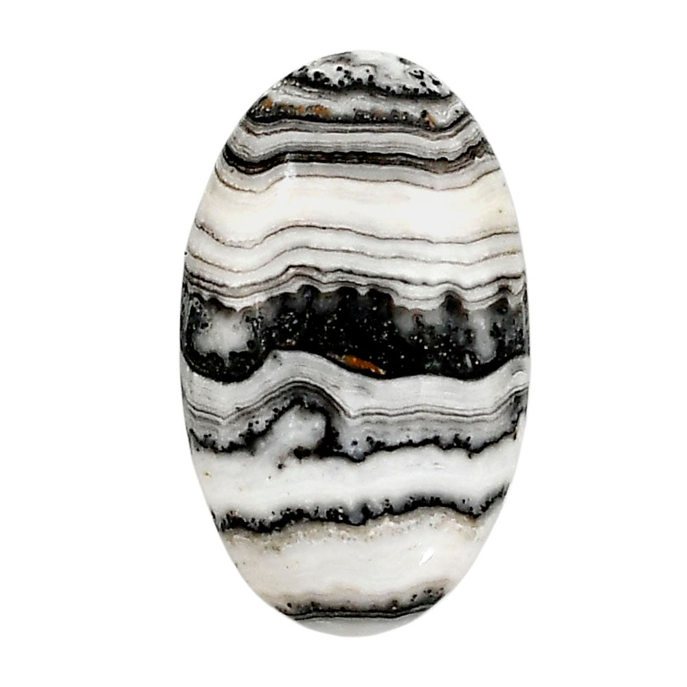 Prairie Agate 18.1x30.3x5.7 mm Oval Shape Polished Gemstone LS83-05070