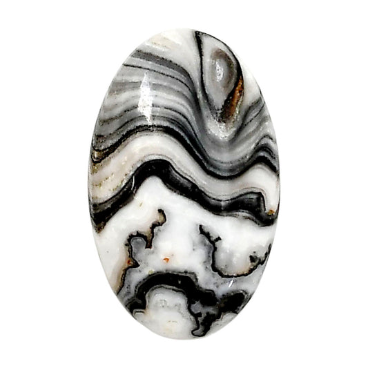 Prairie Agate 16.5x26.9x5.4 mm Oval Shape Polished Gemstone LS83-05074
