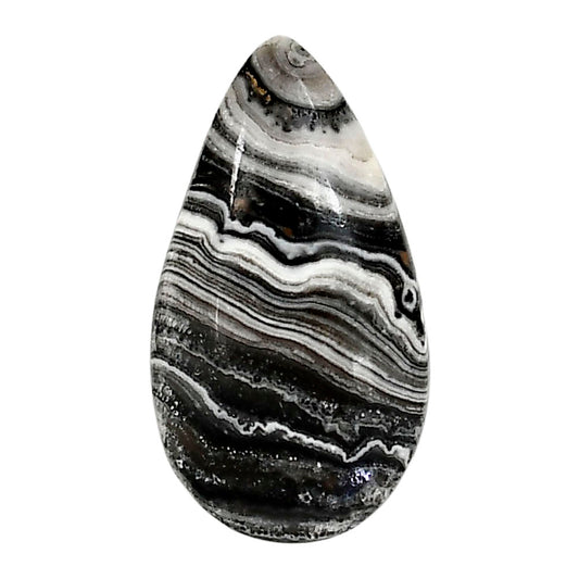 Prairie Agate 17x31x5 mm Pear Shape Polished Gemstone LS83-05091