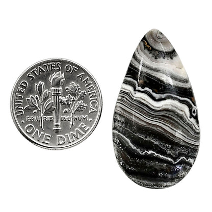 Prairie Agate 17x31x5 mm Pear Shape Polished Gemstone LS83-05091