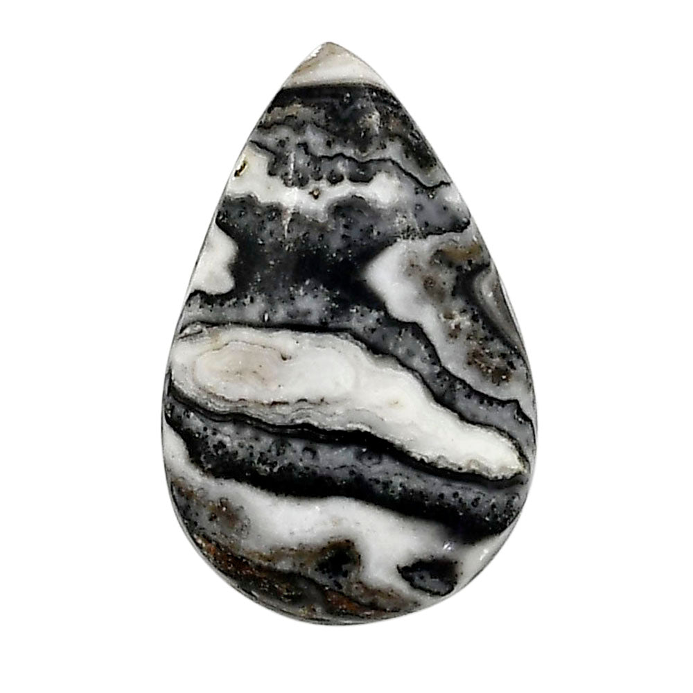 Prairie Agate 19.2x29.9x5.4 mm Pear Shape Polished Gemstone LS83-05092