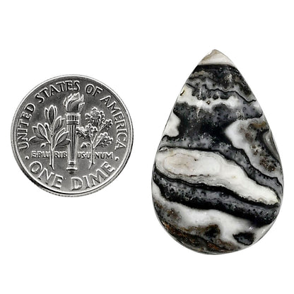 Prairie Agate 19.2x29.9x5.4 mm Pear Shape Polished Gemstone LS83-05092