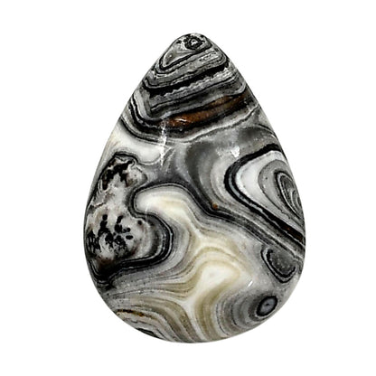 Prairie Agate 19.45x27.1x6 mm Pear Shape Polished Gemstone LS83-05093