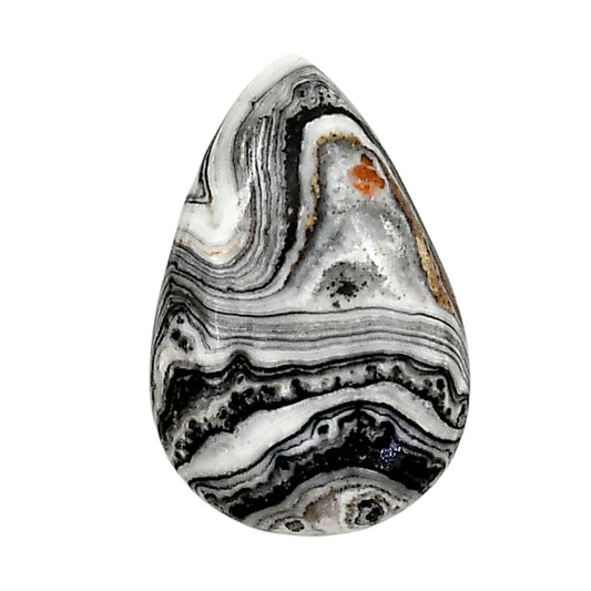 Prairie Agate 18.5x27.9x5 mm Pear Shape Polished Gemstone LS83-05095