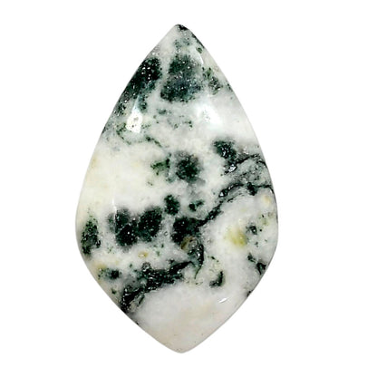 Tree Weed Moss Agate 23.75x38.56x5.5 mm Fancy Shape Polished Gemstone LS84-05103